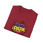 Super Papa T-Shirt — Comic Book Style Father’s Day Tee