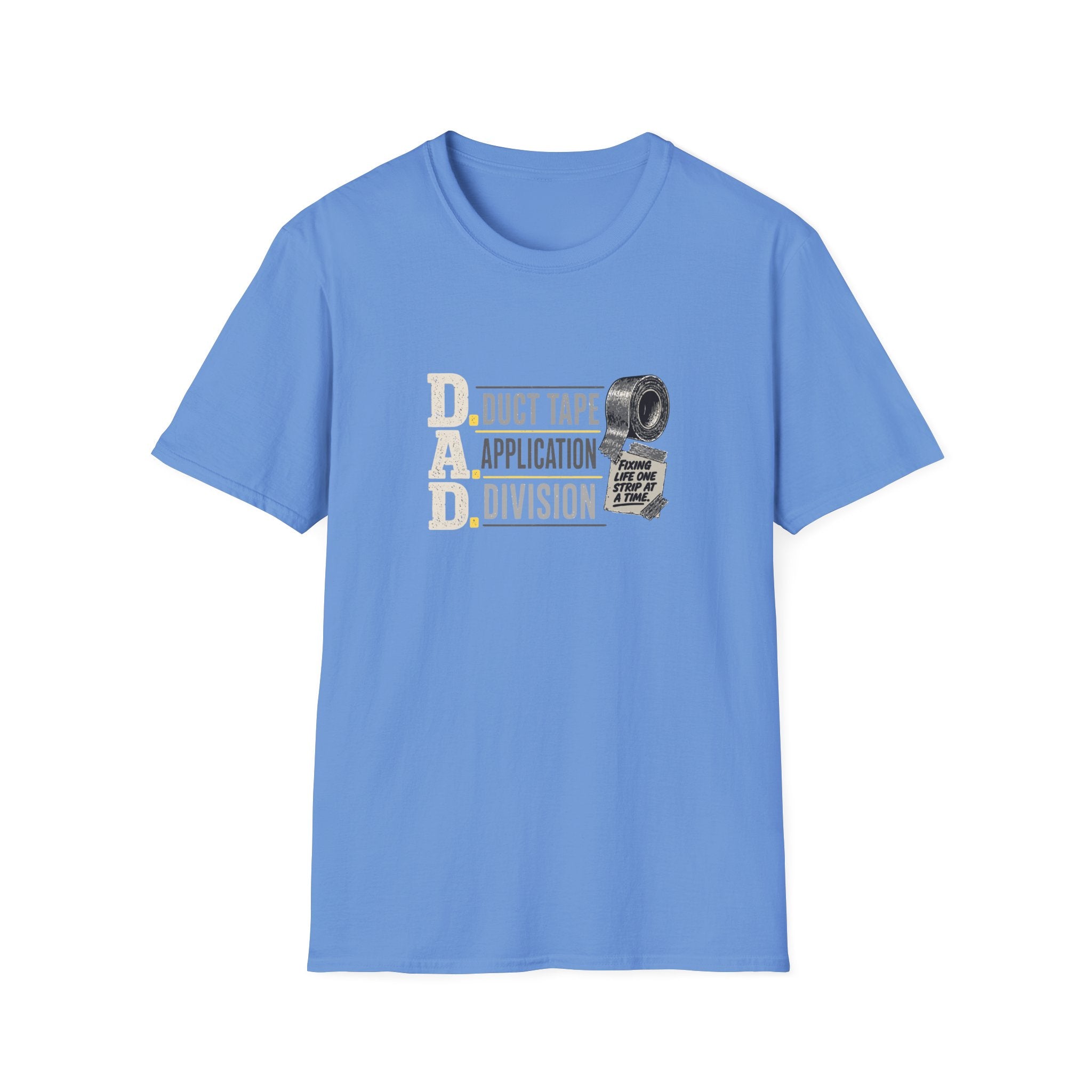 D.A.D. Duct Tape Application Division T-Shirt — Funny DIY Repair Tee