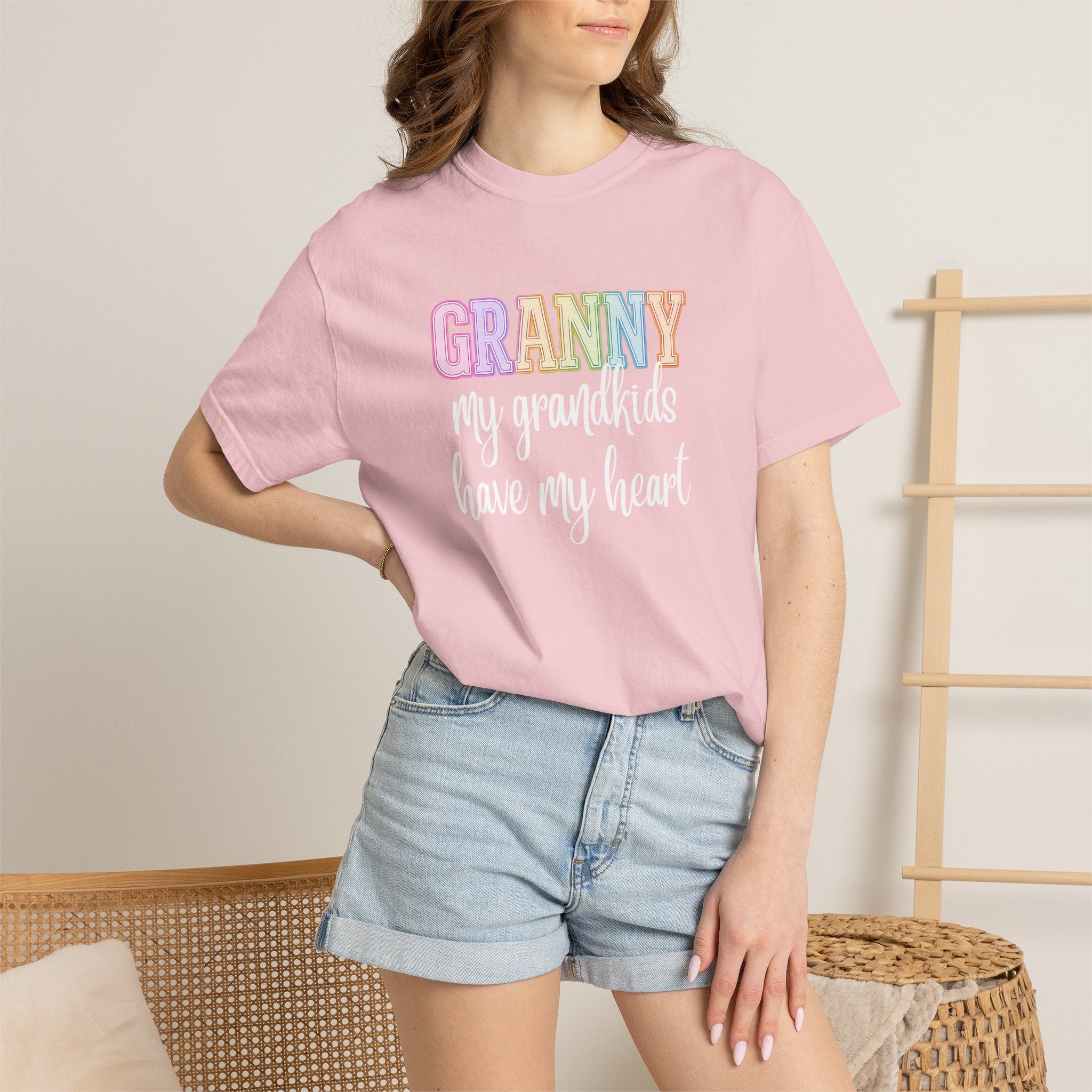GRANNY My Grandkids Have My Heart Tee