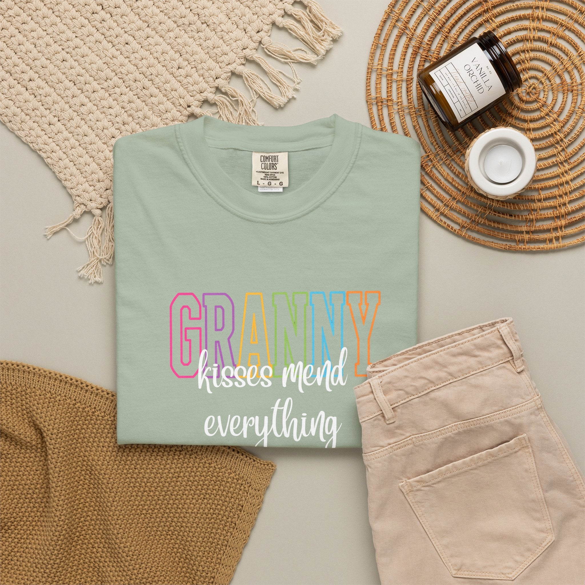 Granny Pastel Rainbow T-Shirt