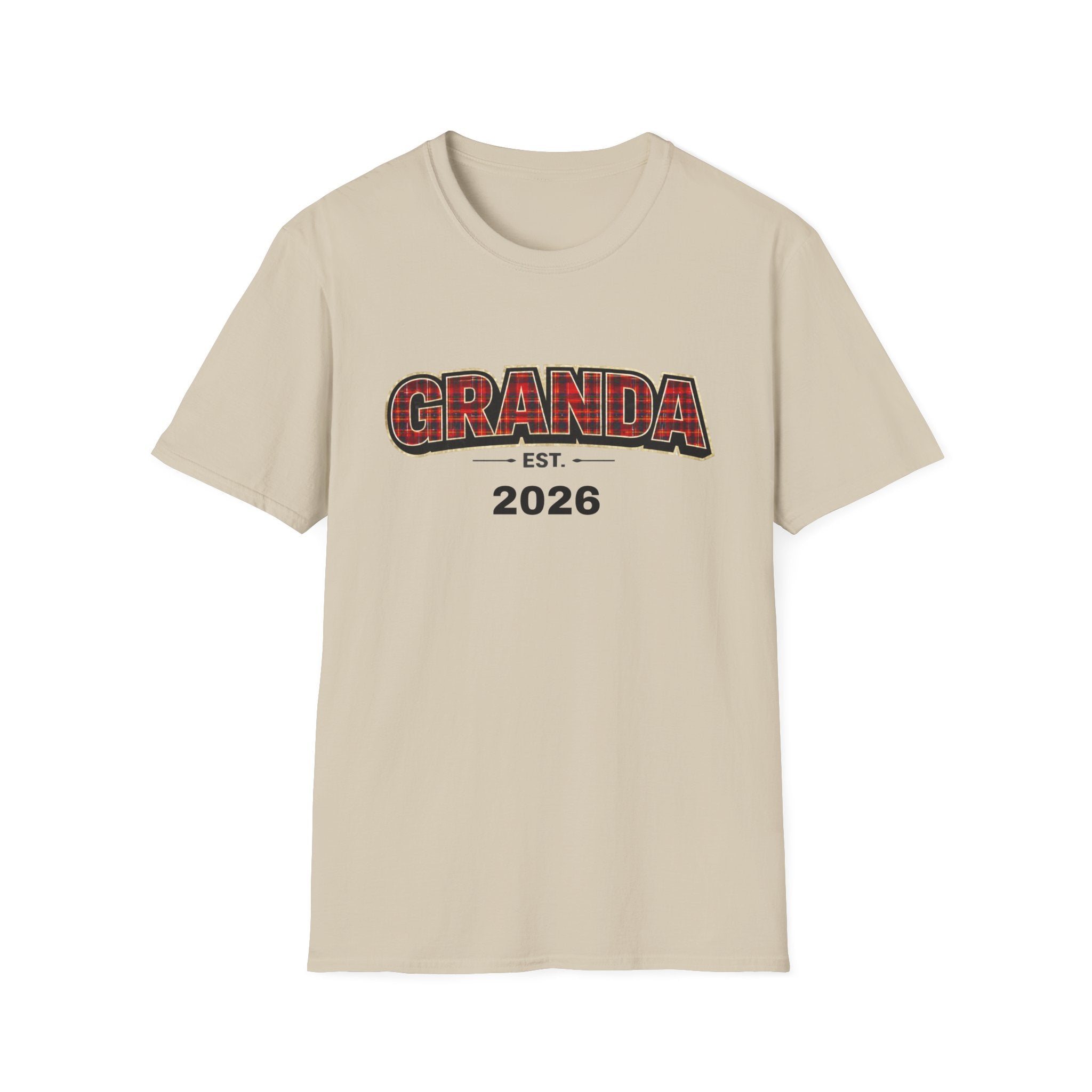 GRANPA Tartan Est- Personalised T-Shirt