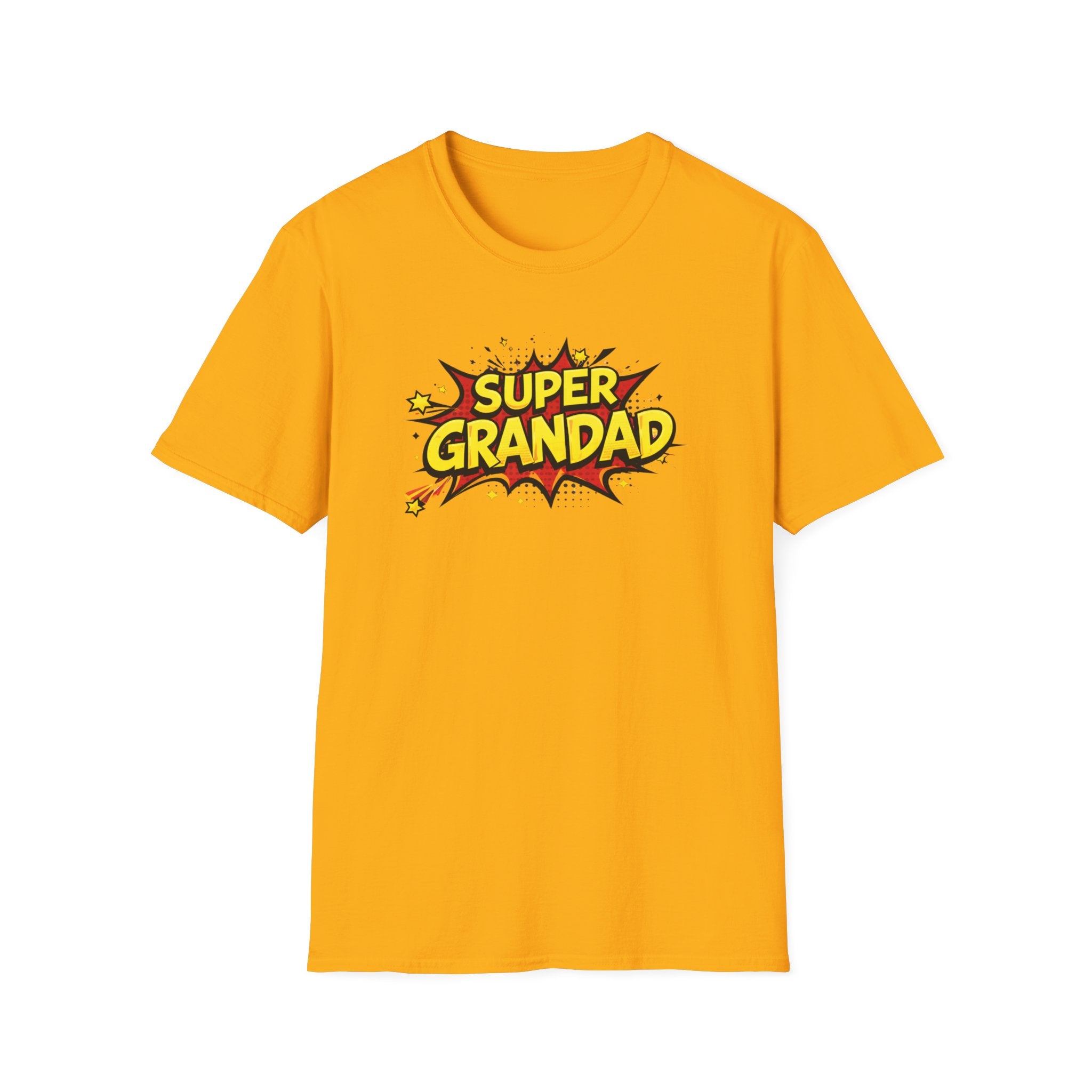 Super Grandad Comic-Style T-Shirt — Father’s Day Gift for Grandpa