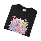 Gran Power T-Shirt — Cute Pastel 'Gran Power' Graphic Tee for Grandparents, Mother's Day Gift