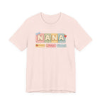 Nana Baby Blocks Tee — Personalized Grandmother Name Shirt
