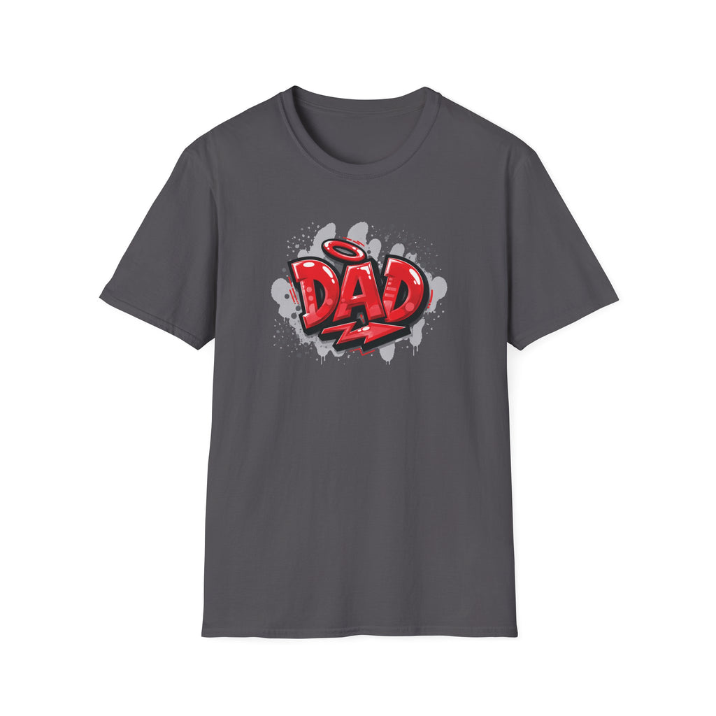 Dad Red Graffiti T-Shirt