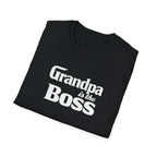 Grandpa Is The Boss T-Shirt – Funny Father's Day Grandpa Tee