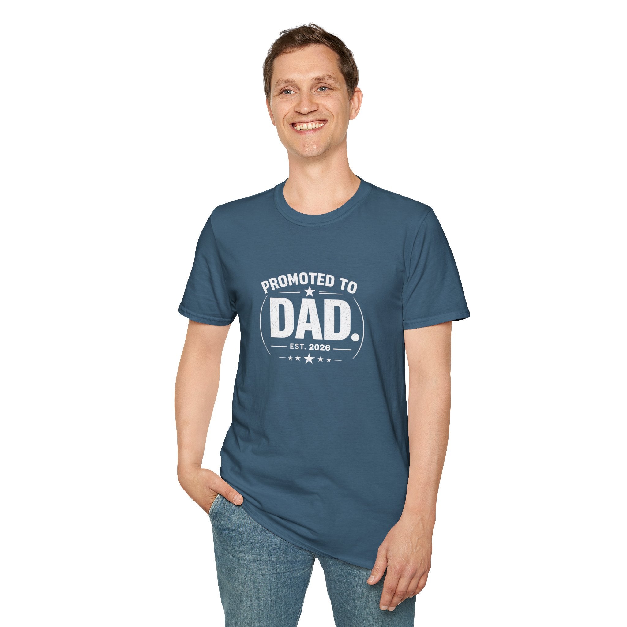 Promoted to Dad Est. 2026 T-Shirt
