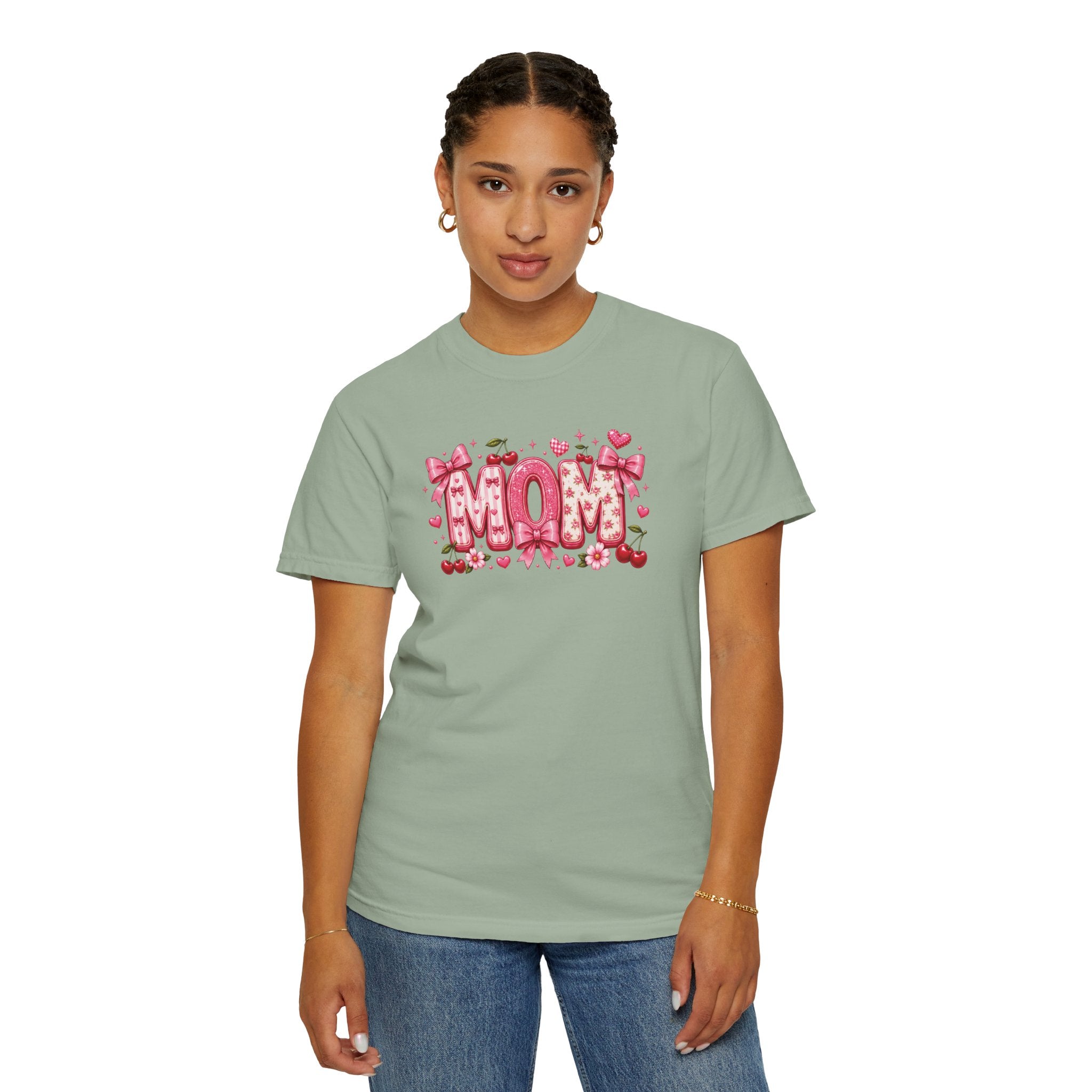 MOM Floral Heart T-Shirt