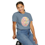Gran Club Graphic T-Shirt — Retro Pastel Circle Design