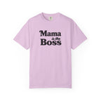 Mama is the Boss T-Shirt — Funny Mom Graphic Tee, Mother's Day Gift
