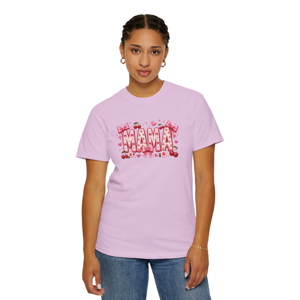 MAMA Floral Heart T-Shirt