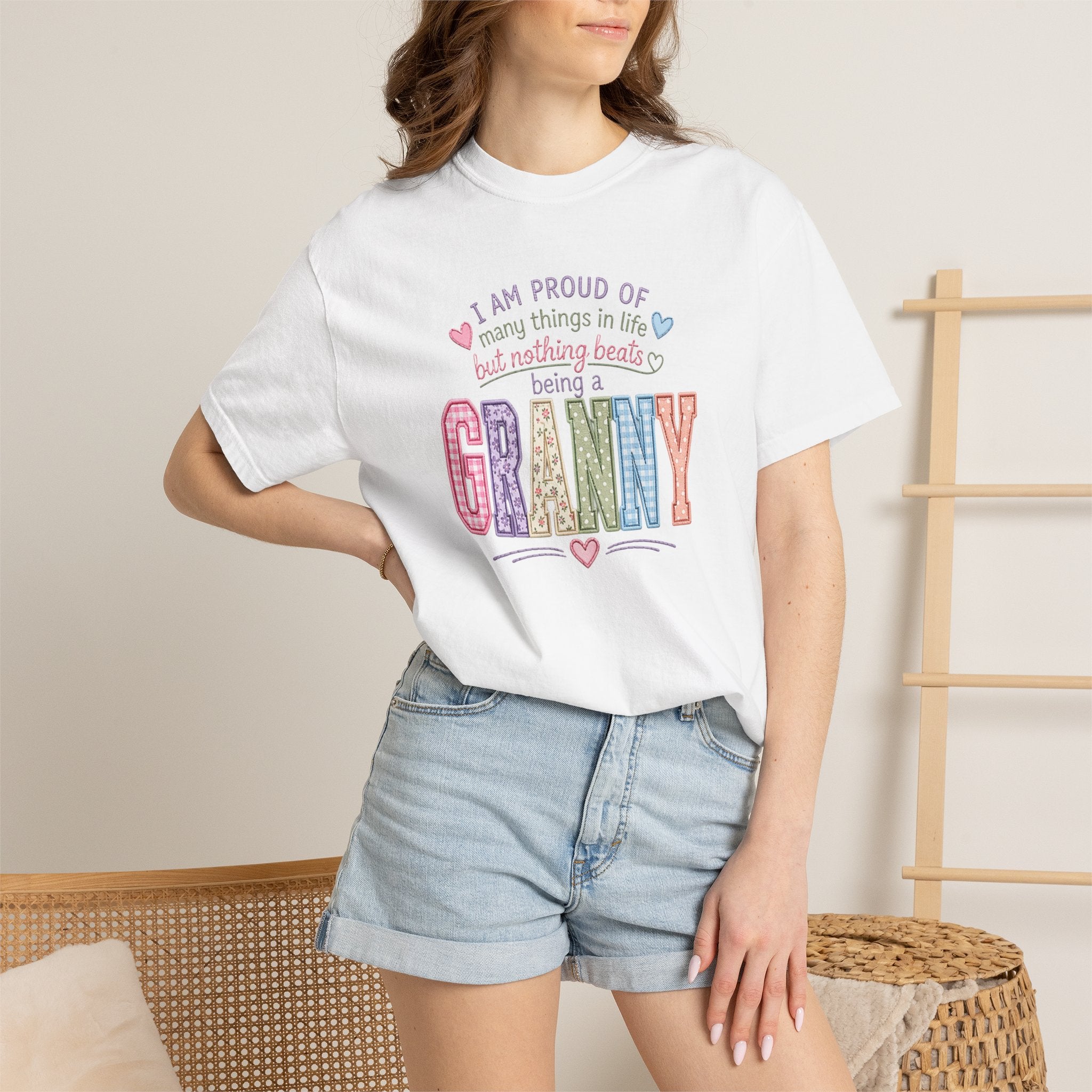 Granny Proud Tee — "I Am Proud of Many Things in Life But Nothing Beats Being a Granny"