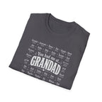 Grandad Word Cloud T-Shirt — "You had me at... GRANDAD" Father’s Day Gift
