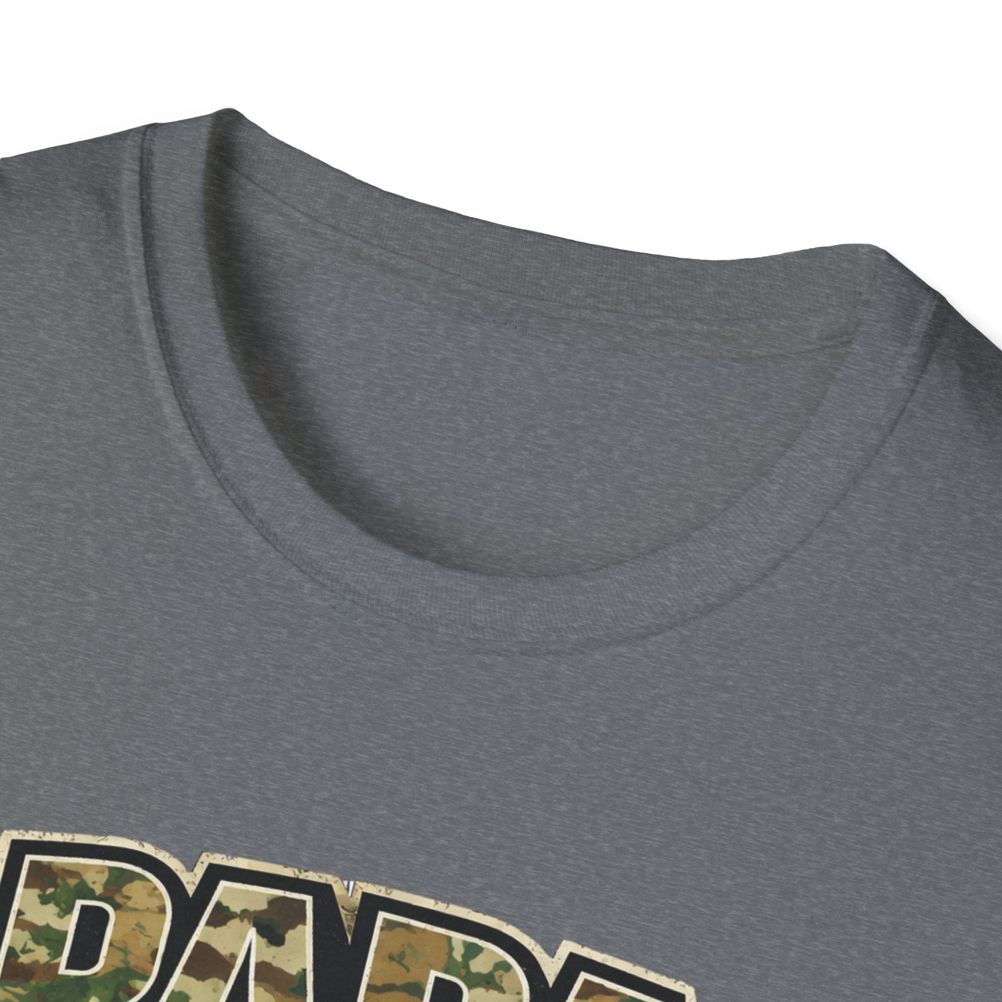 Papa Camo T-Shirt — “Papa’s Little Troops” Personalized Kids Names Tee