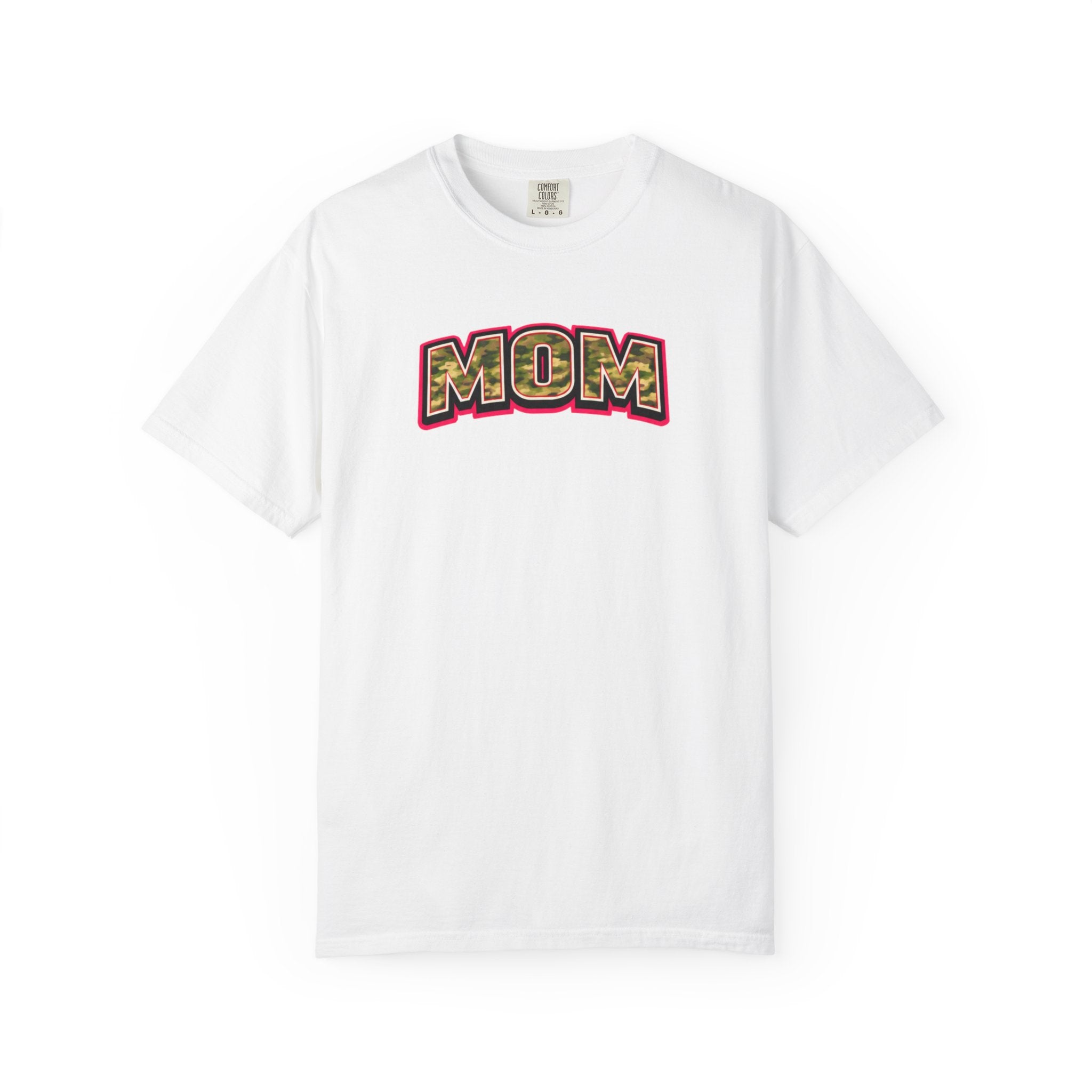 MOM Camo Patch Graphic T-Shirt