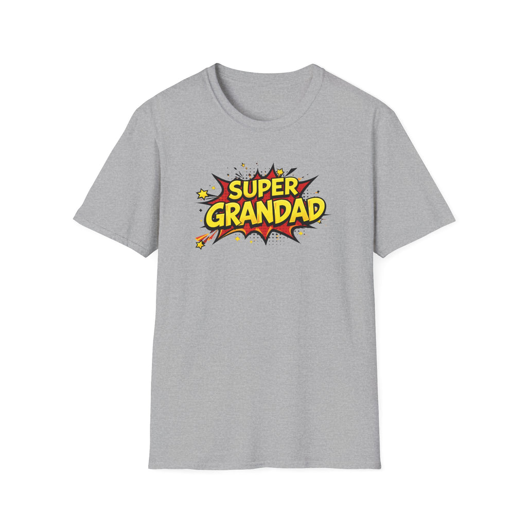 Super Grandad Comic-Style T-Shirt — Father’s Day Gift for Grandpa