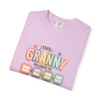 Granny Belongs To Grandkids T-Shirt — Cute Floral Grandma Gift