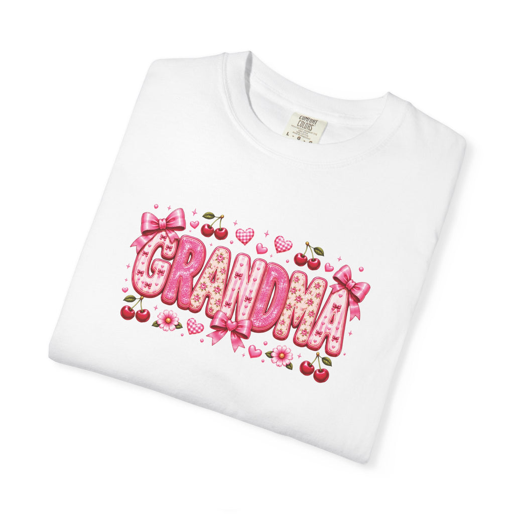 GRANDMA Floral Heart T-Shirt