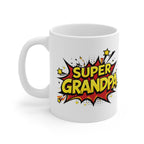 Super Grandpa Comic-Style Mug — Funny Gift for Grandpa (11oz)