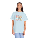 Nana Family Name T-Shirt — "This Nana Belongs To" Floral Grandma Gift