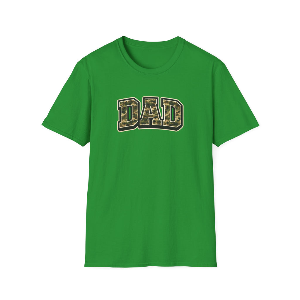 Dad Camo T‑Shirt — Military Camouflage 'DAD' Father's Day Tee