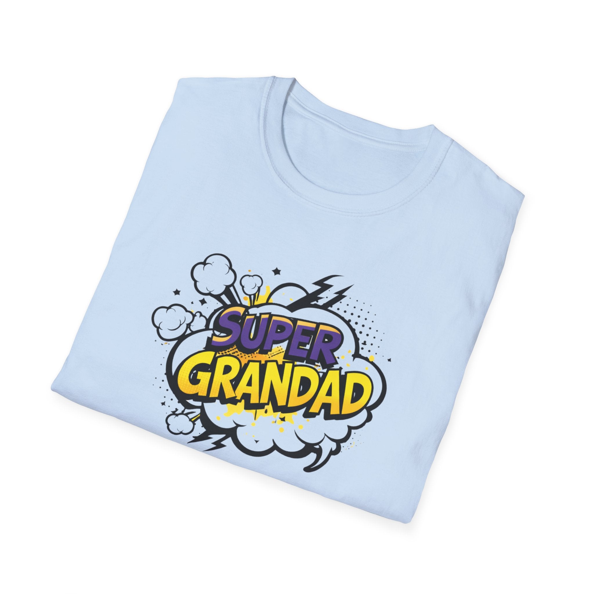 Super Grandad Comic-Style T-Shirt
