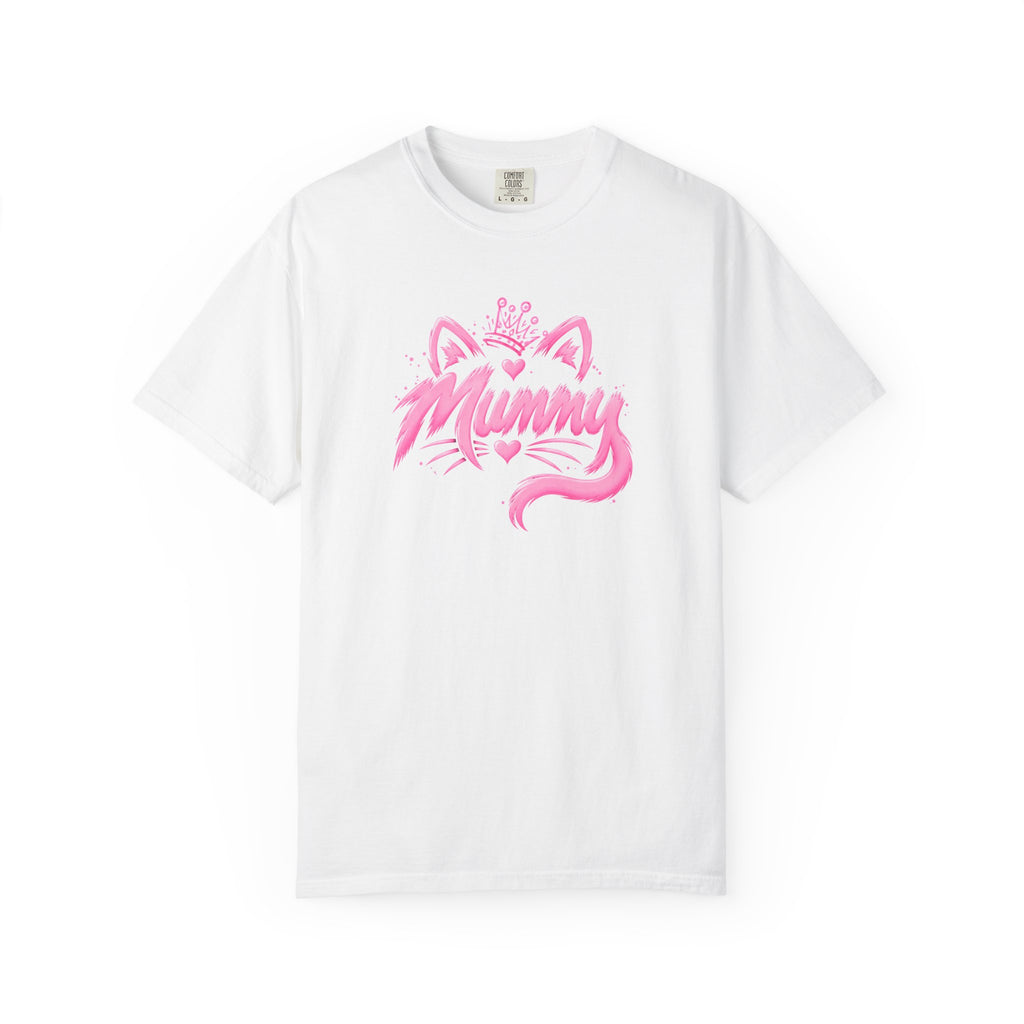 Mummy Cat Crown T‑Shirt