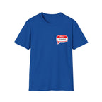 Grandad Name Badge T-Shirt — "Hello, Grandad!" Chest Logo