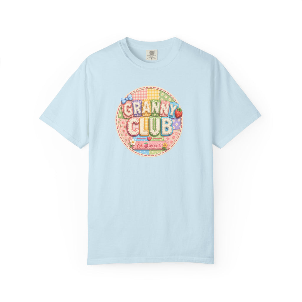 Granny Club Graphic T-Shirt — Retro Candy Patch Design