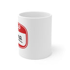 Mama Mug — "Hello My Name Is Mama" Coffee Cup, Cute Gift for Moms, Mother's Day