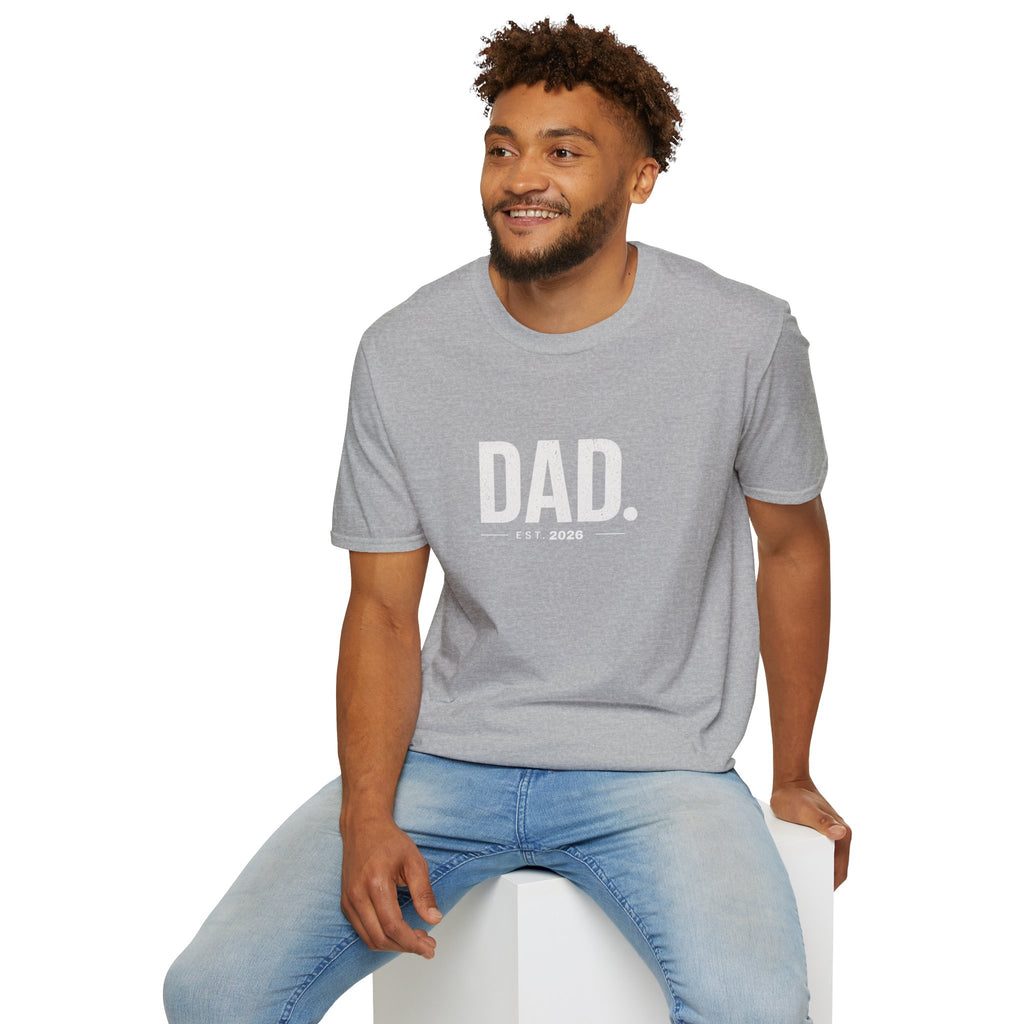 Dad Est. 2026 T-Shirt — New Father Gift, Father’s Day Tee
