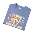 Granny's Club T-Shirt — Personalized Grandma Member Floral Tee