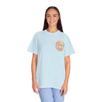 T-Shirt — "Gran Club" Retro Floral Badge Tee