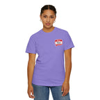 Mom Name Tag T-Shirt — "Hello, Mom" Casual Tee