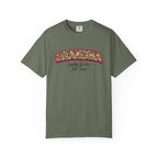 Grandma Floral Retro Tee — "Grandma: Grandkids Love Her a Little Teacup"