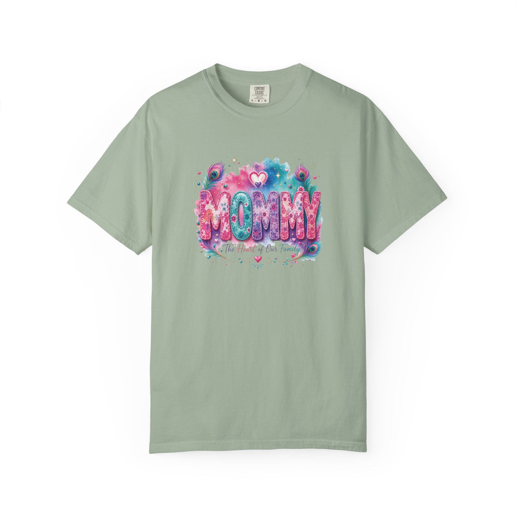 MOMMY Watercolor Floral T-Shirt