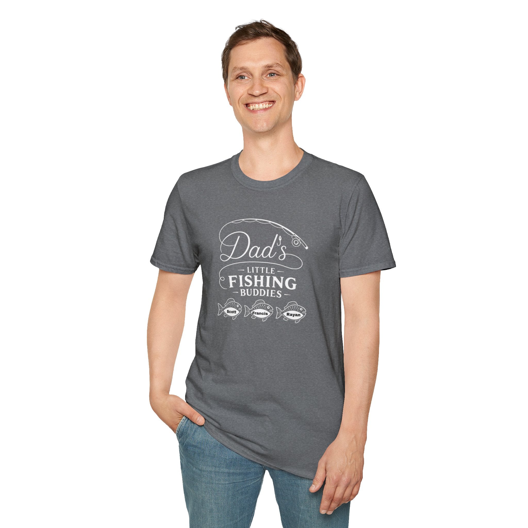 Dad's Little Fishing Buddies T-Shirt