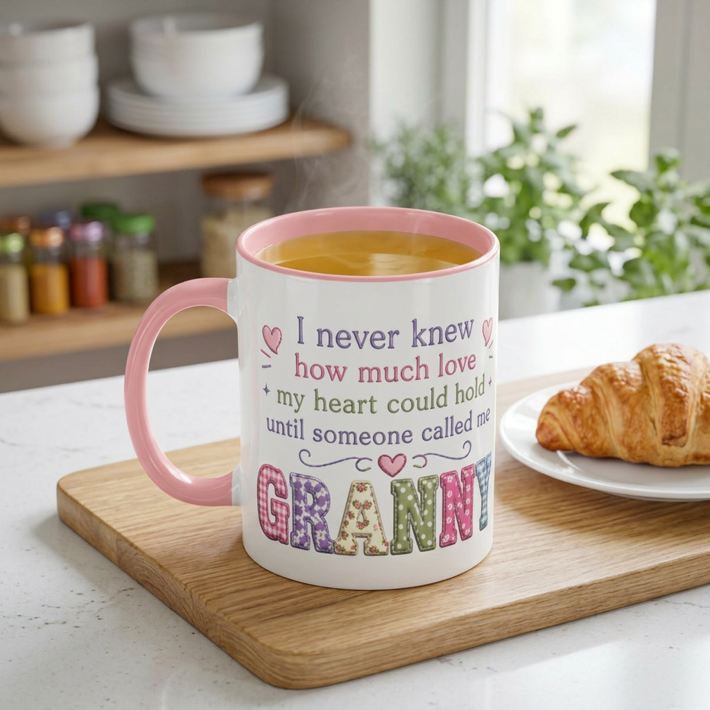 Granny Coffee Mug – "If I Knew I’d Be Called Granny" Colorful Accent Ceramic Mug