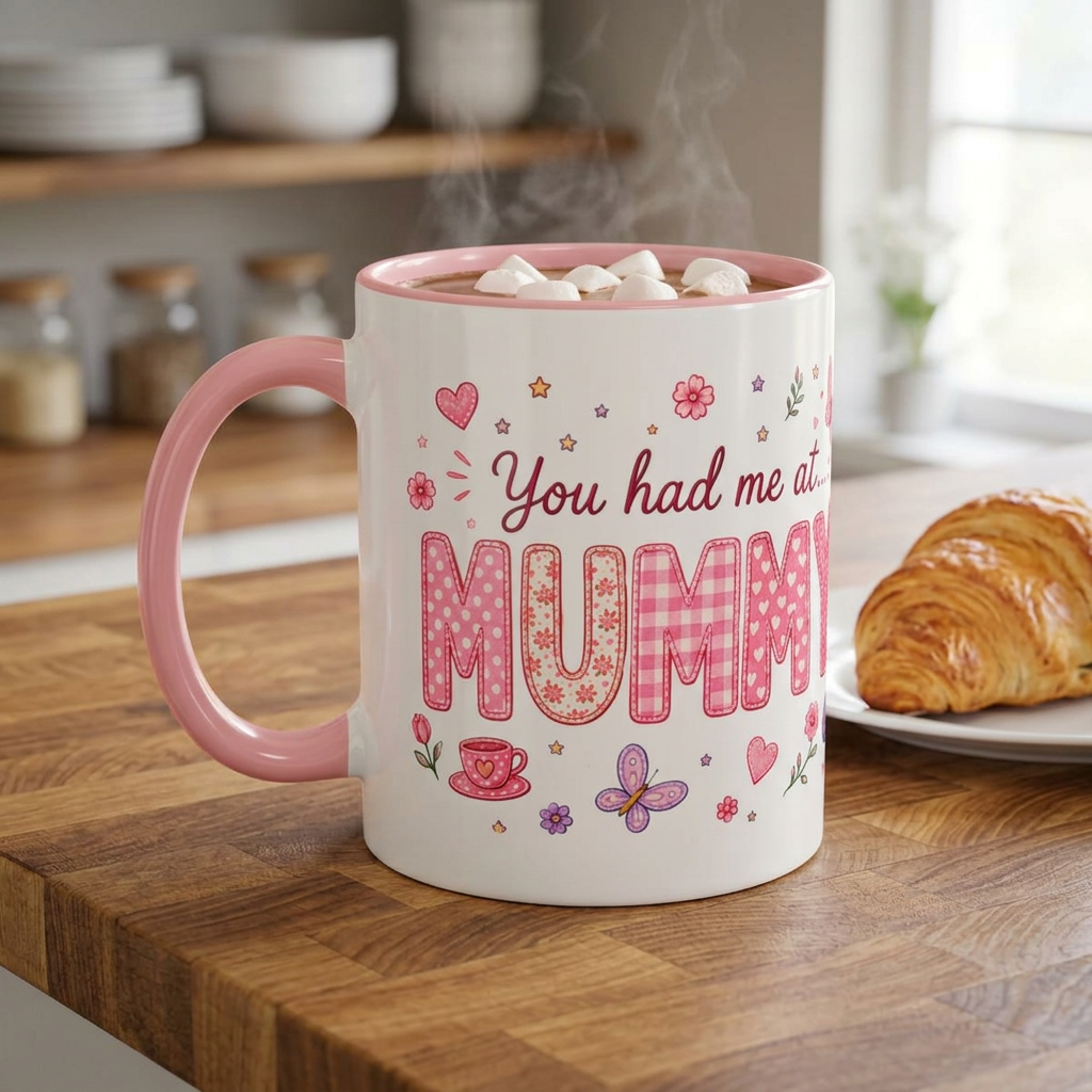 "You had me at MUMMY" Accent Coffee Mug