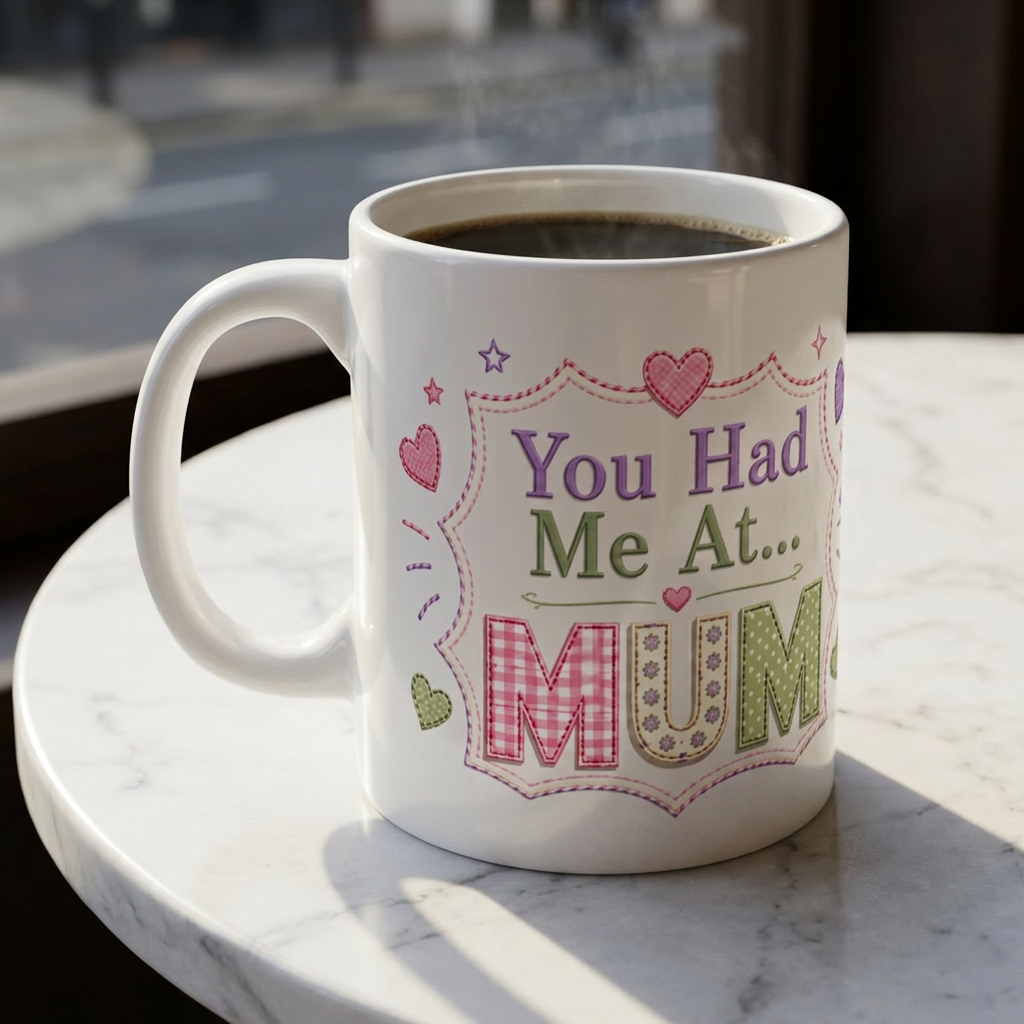 Mug — "You Had Me At... MUM" Cute Mother's Day Coffee Mug