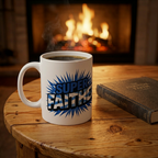 Super FAITHER Scottish Flag Mug