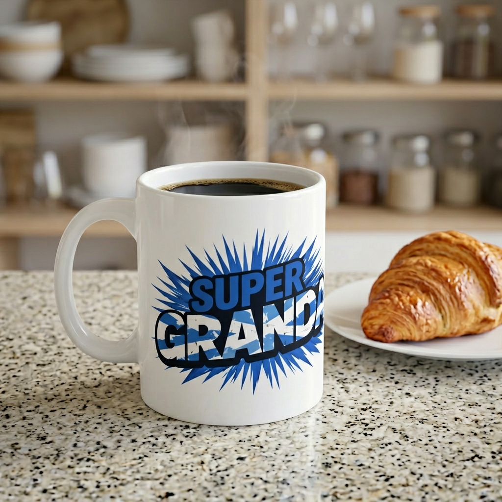 Super GRANDA Scottish Flag Mug