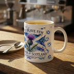 "The Brave Few- Flower of Scotland" Mug