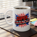 Super GRANDAD Union Jack Flag Mug
