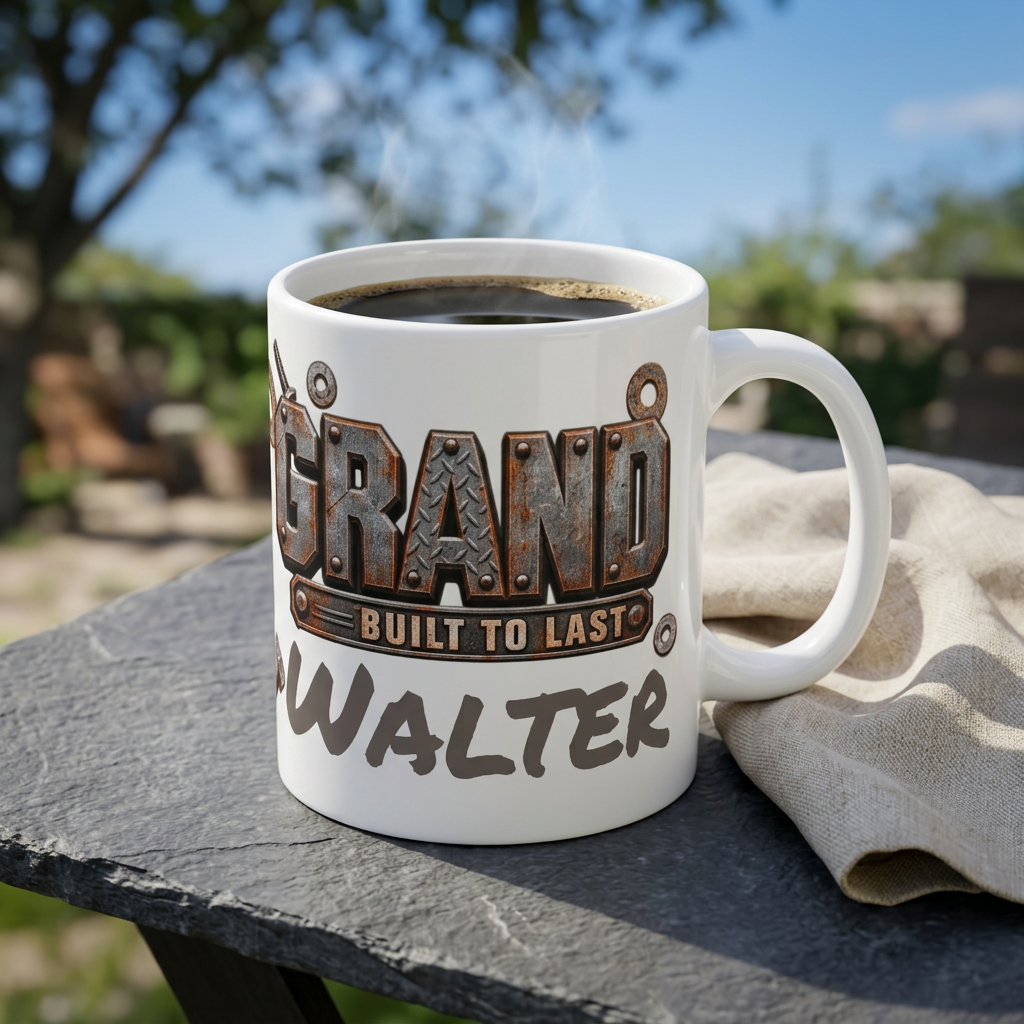 Granda Built to Last Mug — Personalized
