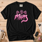 Mum Cat Crown T‑Shirt