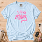 Mom Pink Crowned Cat T-Shirt