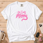 Mommy Cat Crown T‑Shirt