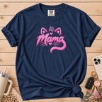 Mama Cat Crown T‑Shirt