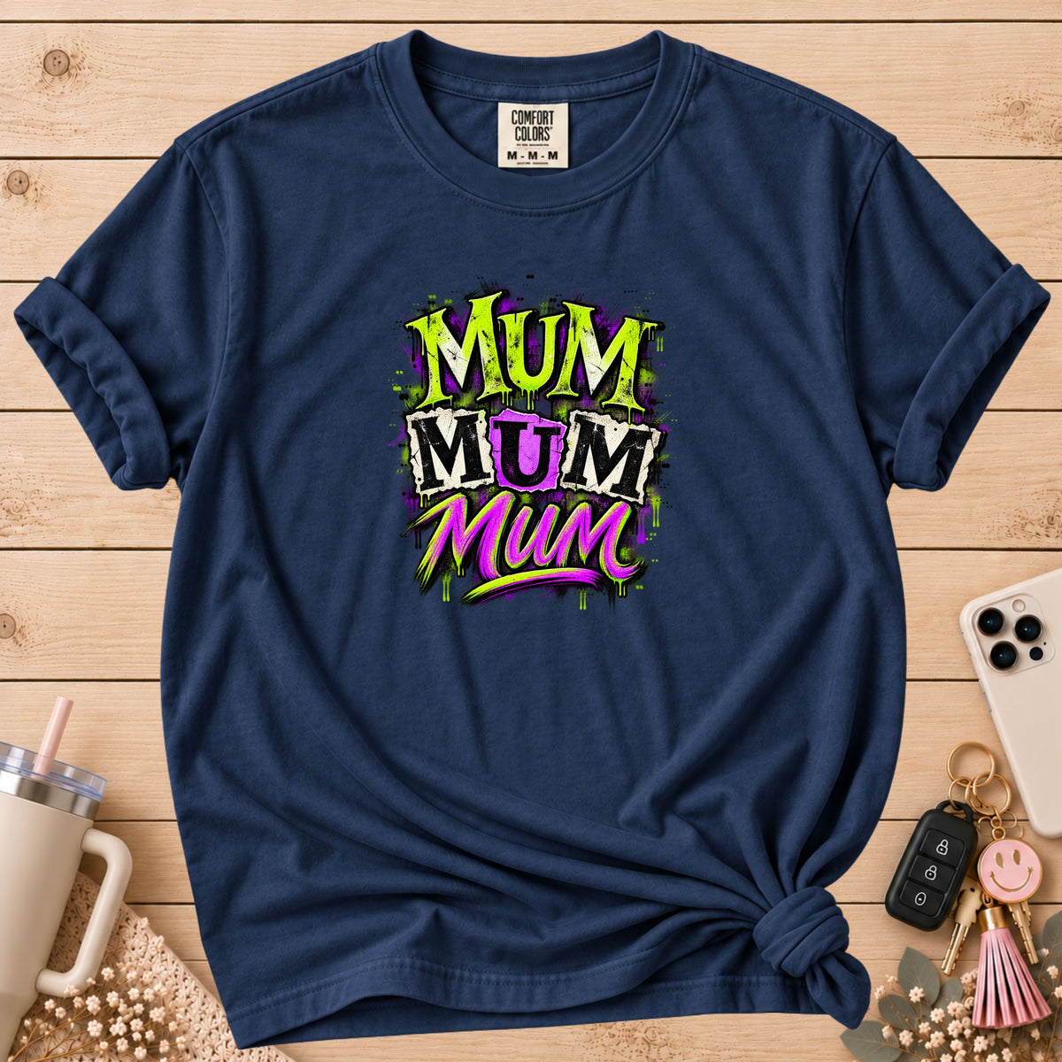 Mum Mum Mum Graffiti T-Shirt